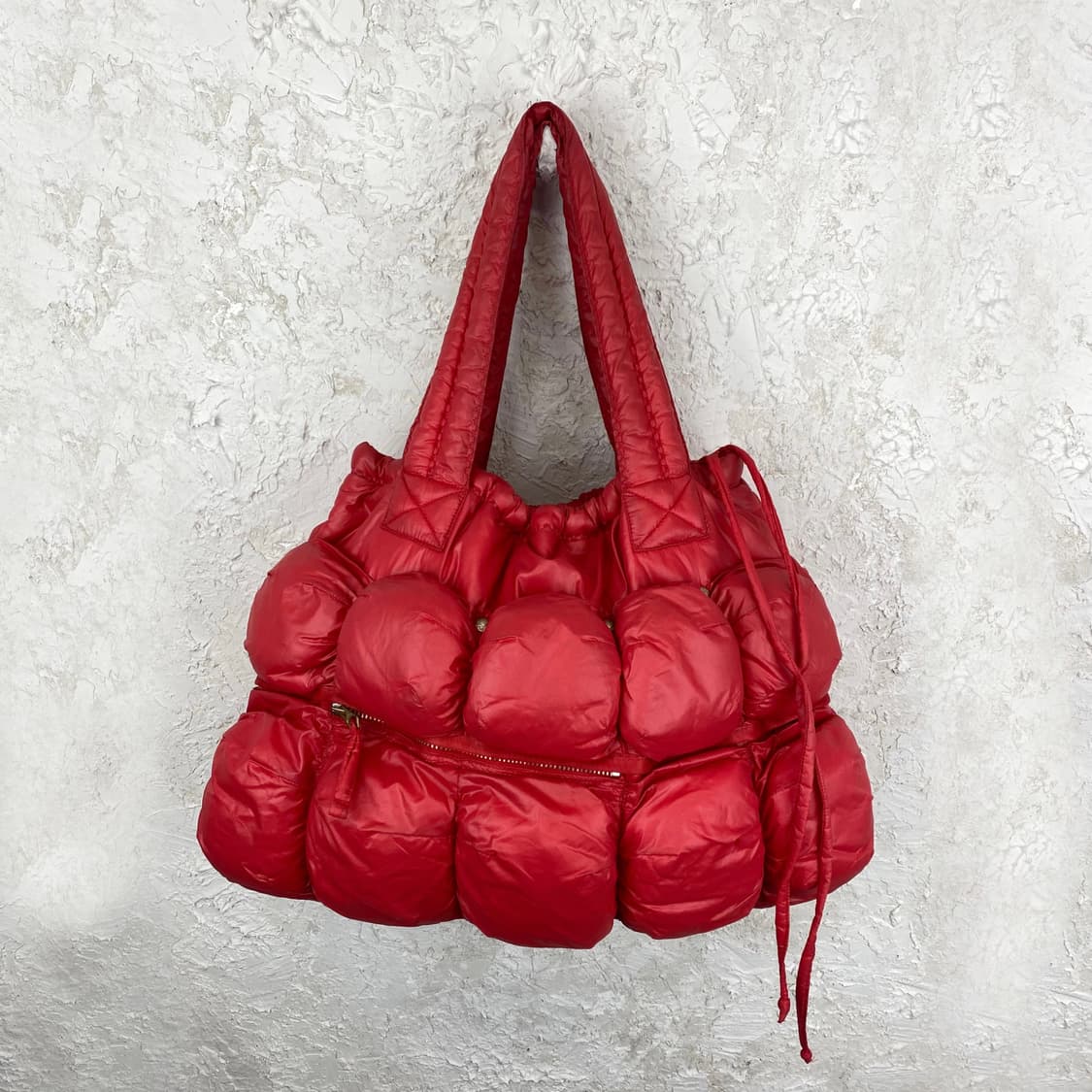 2000s 마리떼 프랑소와 저버 버블 푸퍼 포카츄 백 상품이미지1