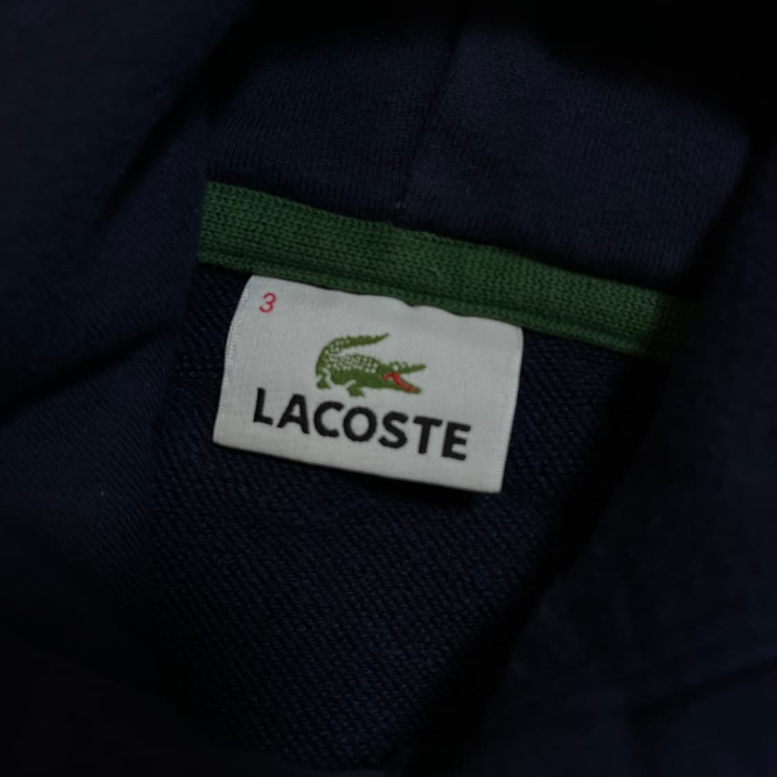 [정품] 라코스테 네이비 후드티 [ 3 ] 상품이미지5