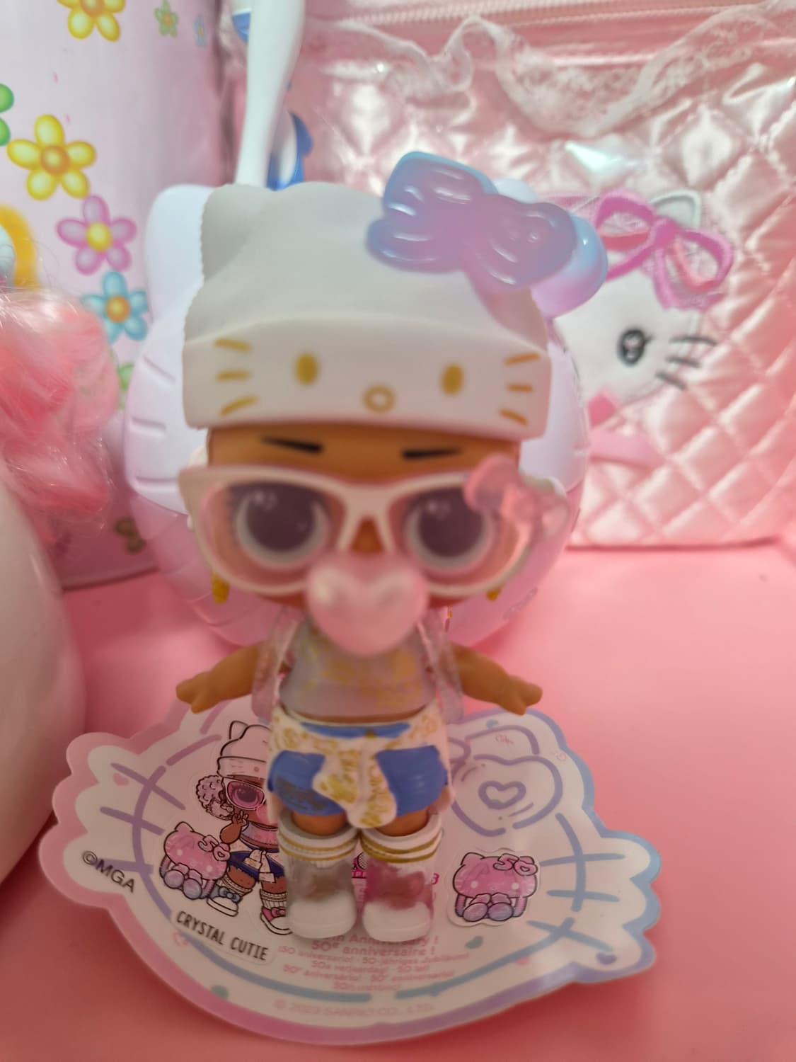 LOL 서프라이즈 러브 헬로키티 50주년 한정 콜라보 피규어 상품이미지2