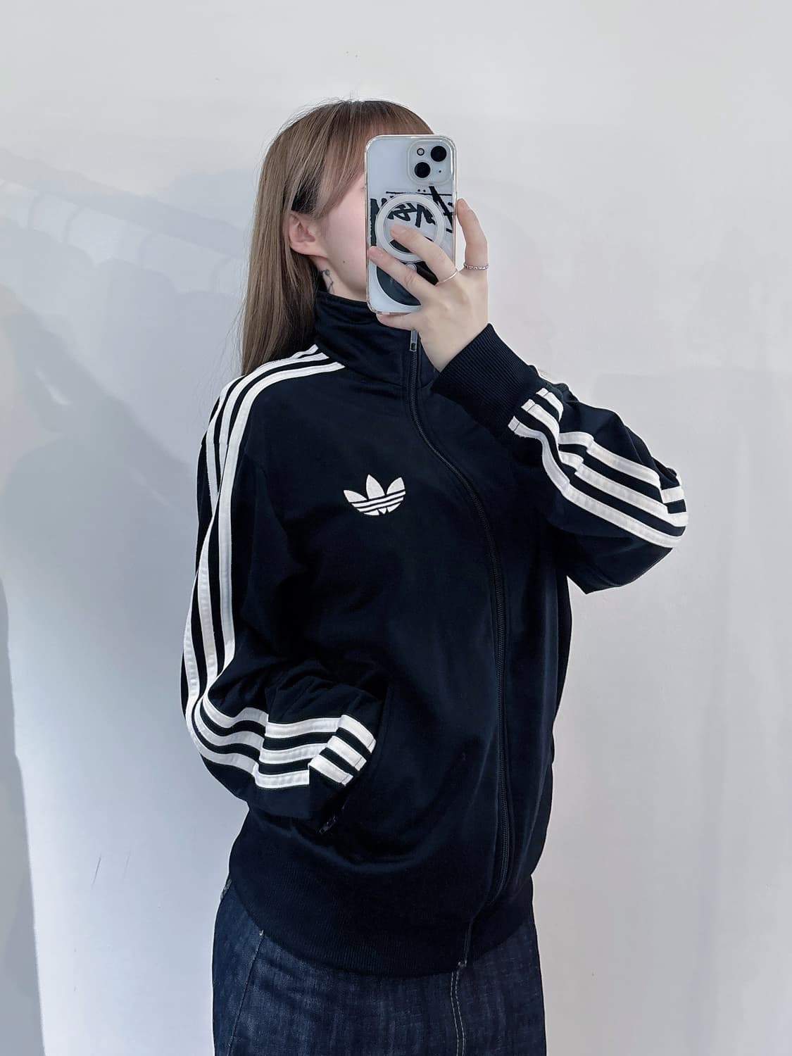 아디다스 검흰 파이어버드 트랙탑 상품이미지3