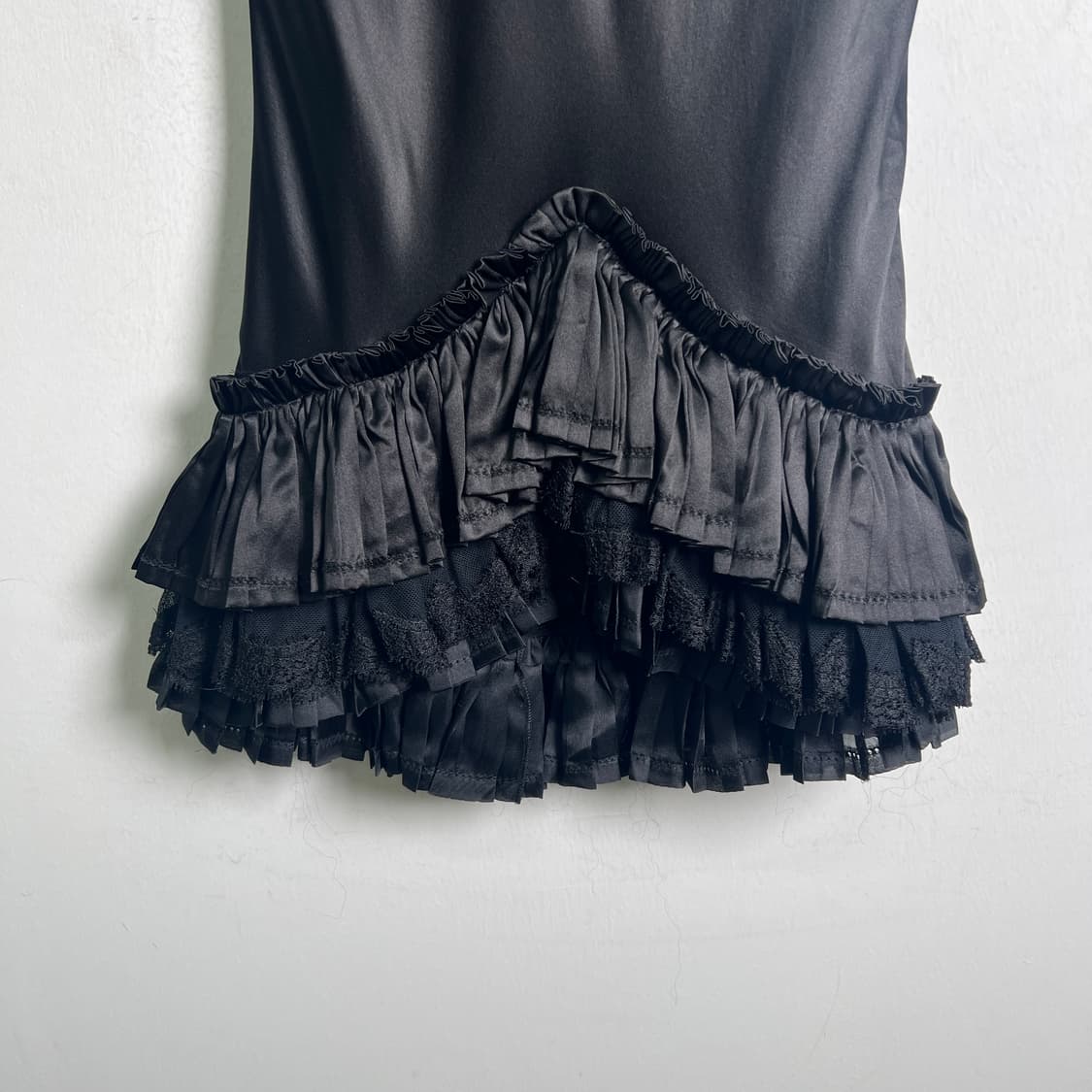 로베르토 카발리 데드스탁 실크 레이스 스커트 40 상품이미지5