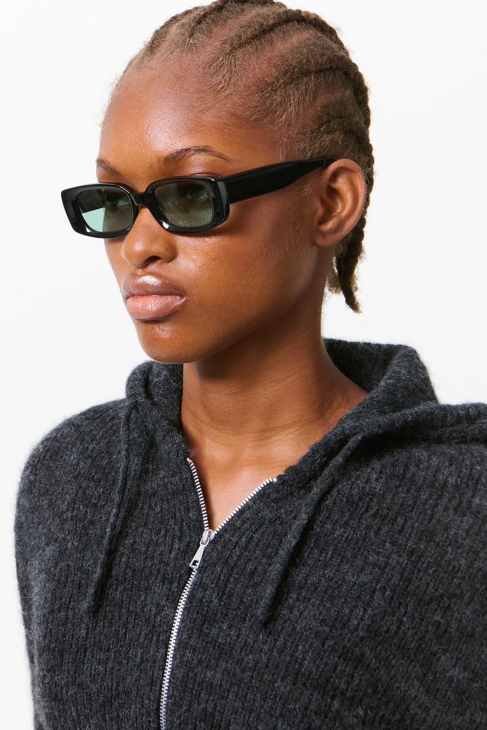 아워레가시 삼하인 선글라스 인피니트 블랙 O/S 상품이미지5