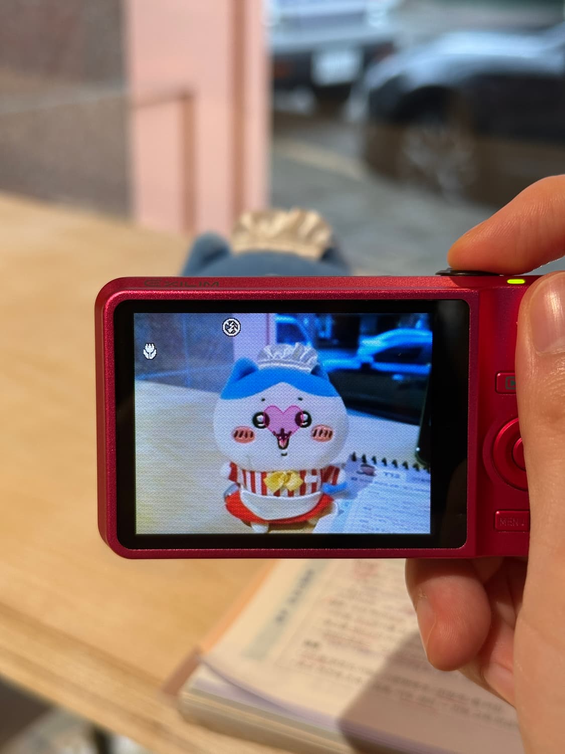 바로사용/작례o) 카시오 엑슬림 ex z90 핑크 상품이미지6