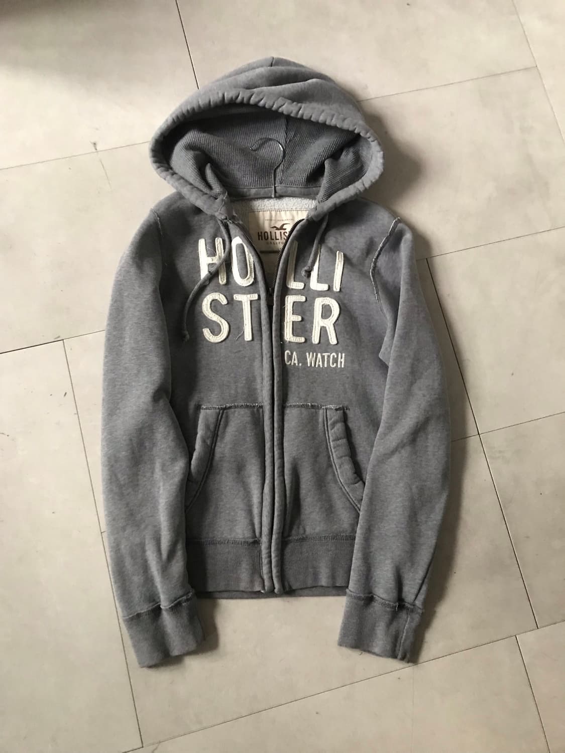 홀리스터 그레이 후드집업 상품이미지9