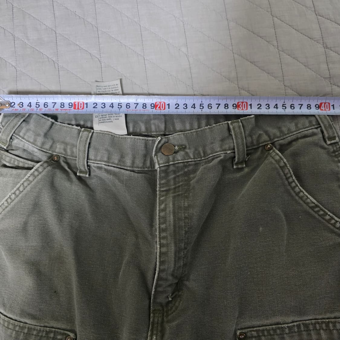 [34X36] 빈티지 칼하트 더블니 B136MOS 트래쉬드워크팬츠 M-1 상품이미지9