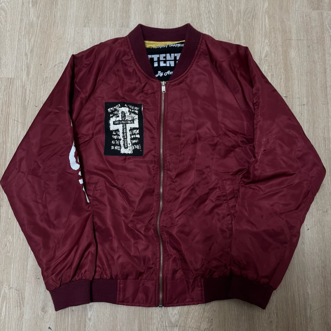 어텐션 프린팅 스트릿 항공점퍼 XL/105  상품이미지1