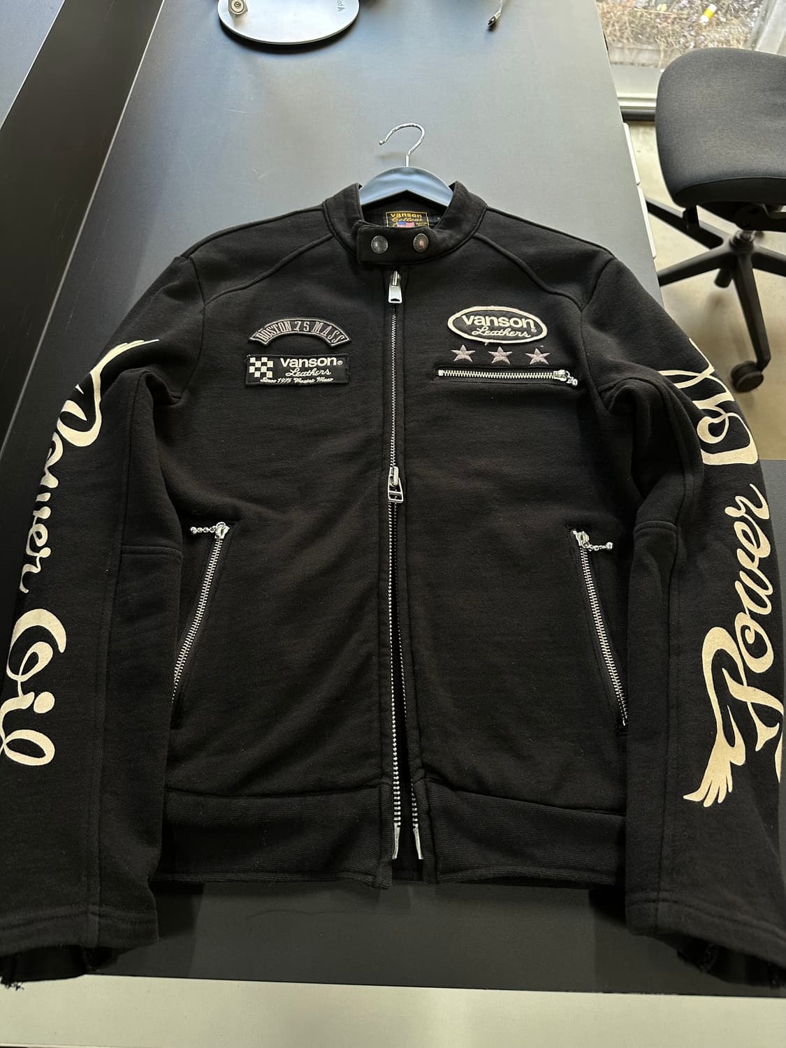 벤슨 넥버클 스타 스웻투웨이 라이더자켓 상품이미지7