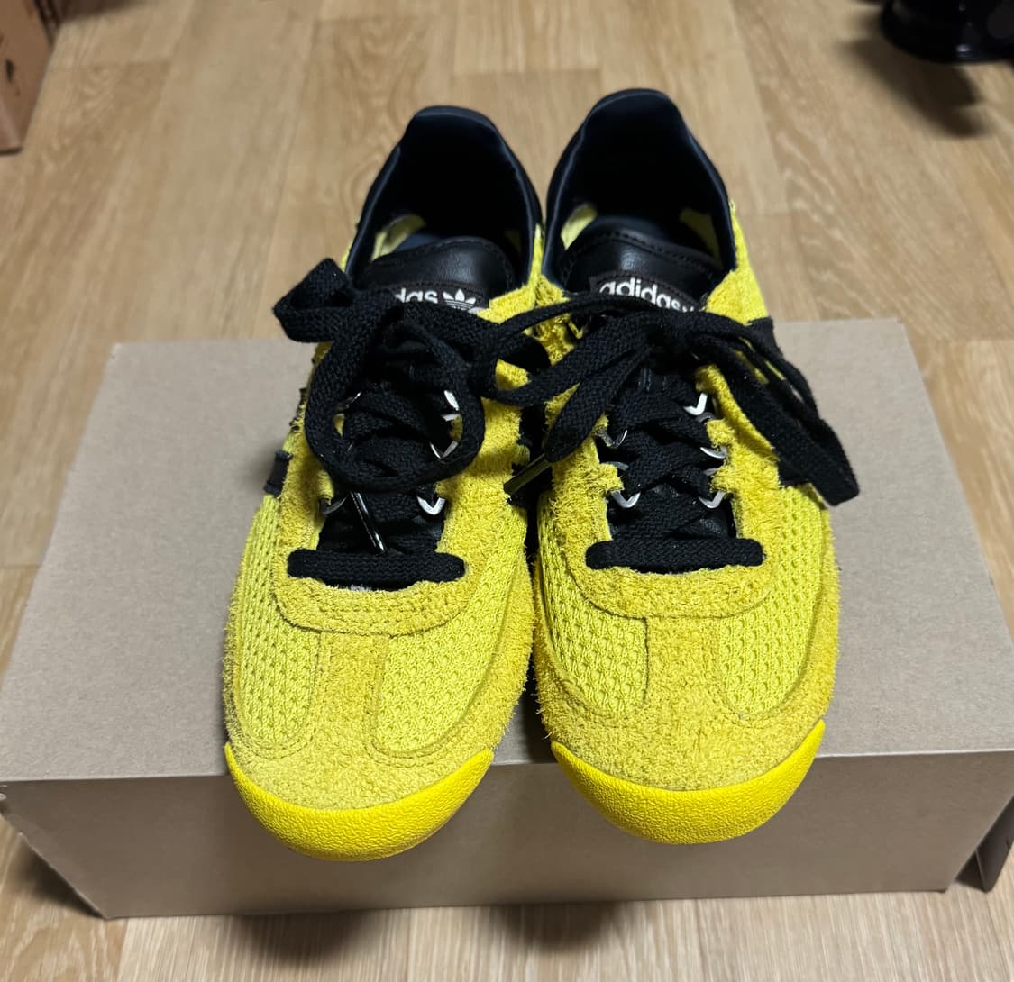 아디다스 웨일스보너 SL 76 옐로우 코어 블랙 상품이미지5