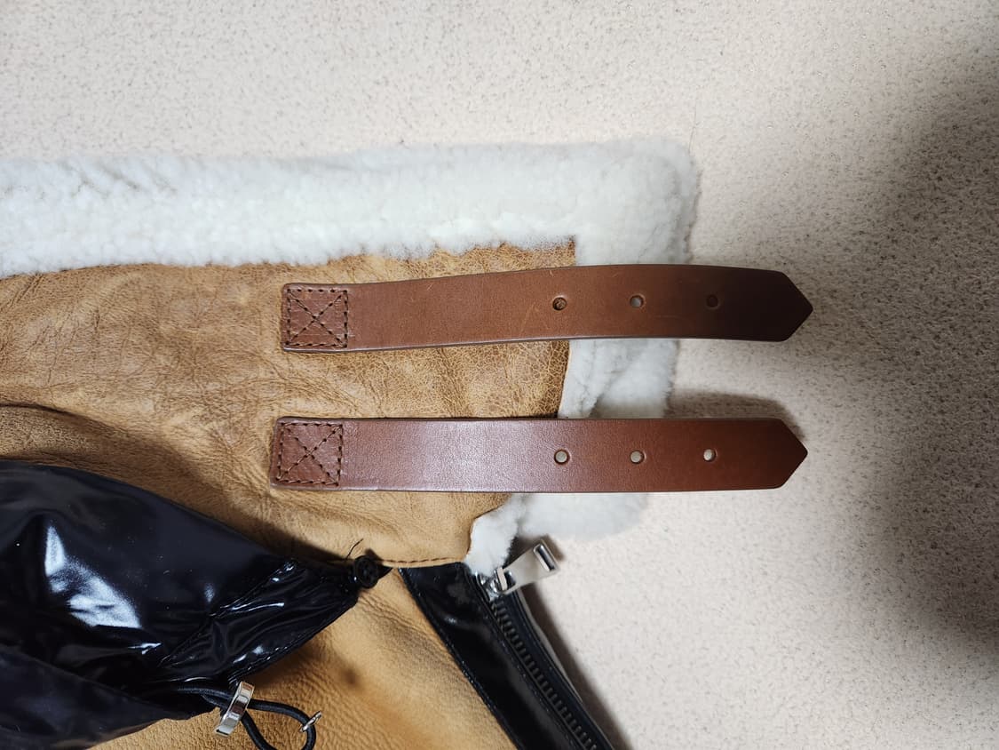 몽클레어 무스탕 후드 자켓 상품이미지6