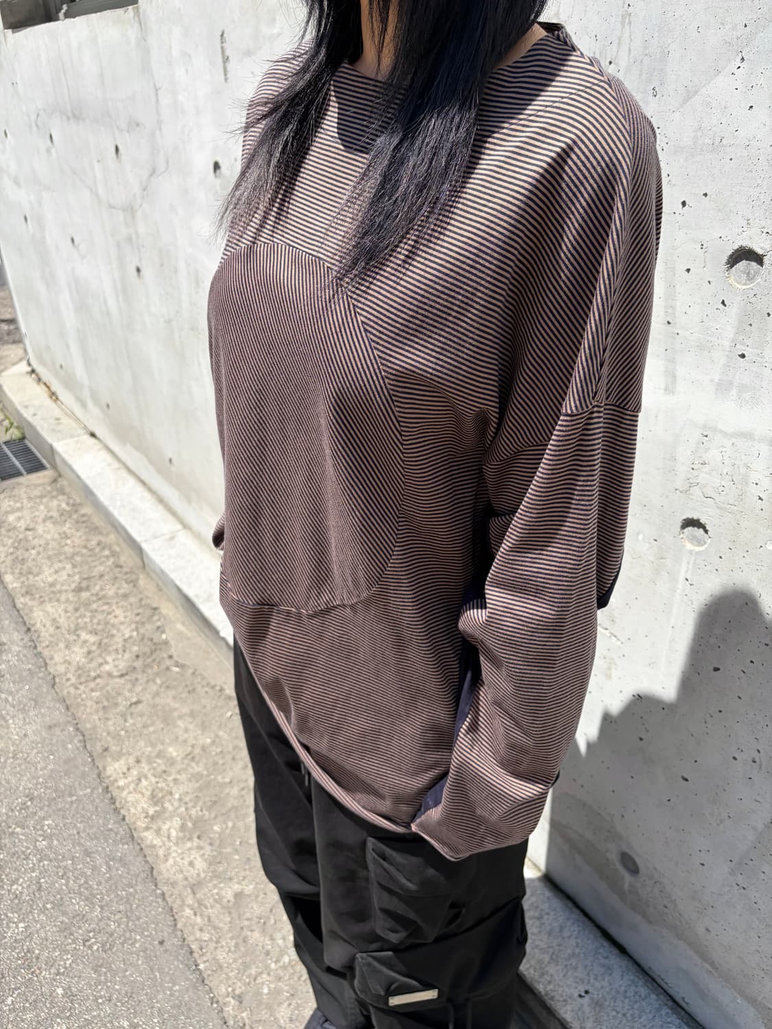 마이뷰티풀랜드렛 스트라이프 롱슬리브 상품이미지3