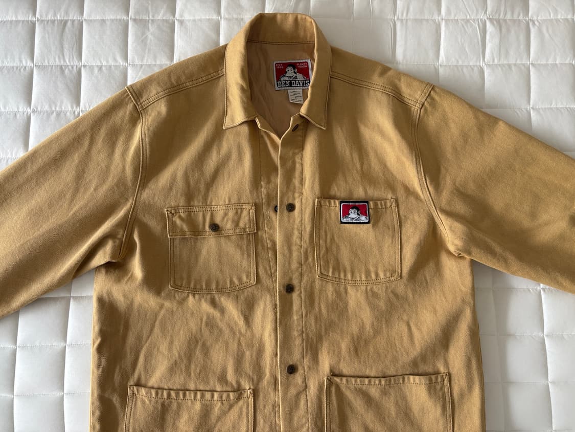 벤 데이비스 워크자켓 트렌치코트 베이지 상품이미지3