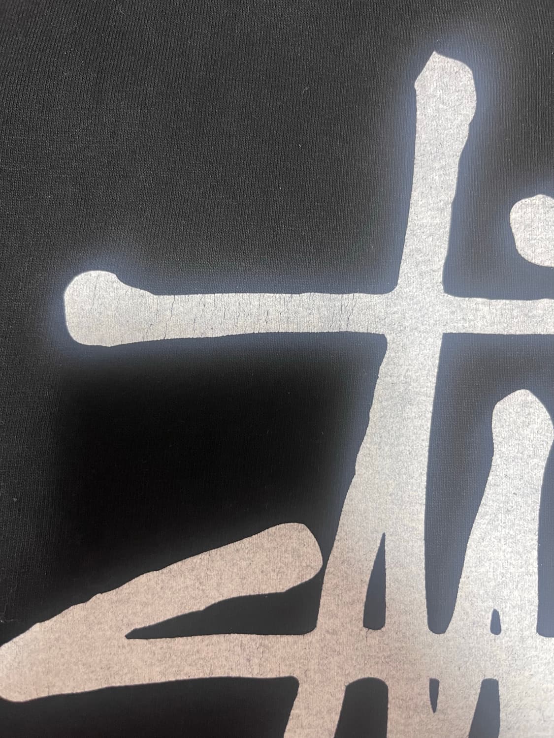 스투시 베이직 피그먼트 반팔 L 상품이미지3