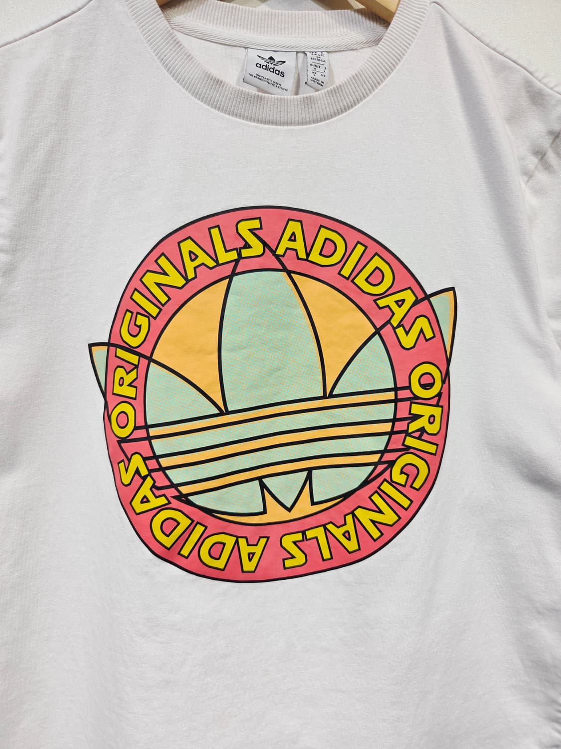 아디다스 오리지널스 서클 빅로고 반팔 티셔츠 상품이미지6