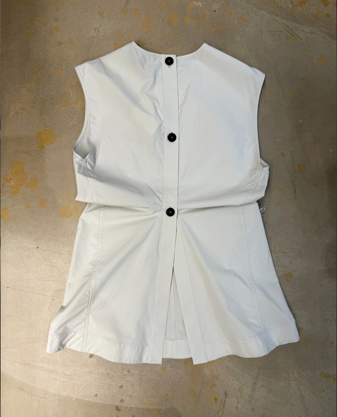 Studio Nicholson Drap Top white 상품이미지3