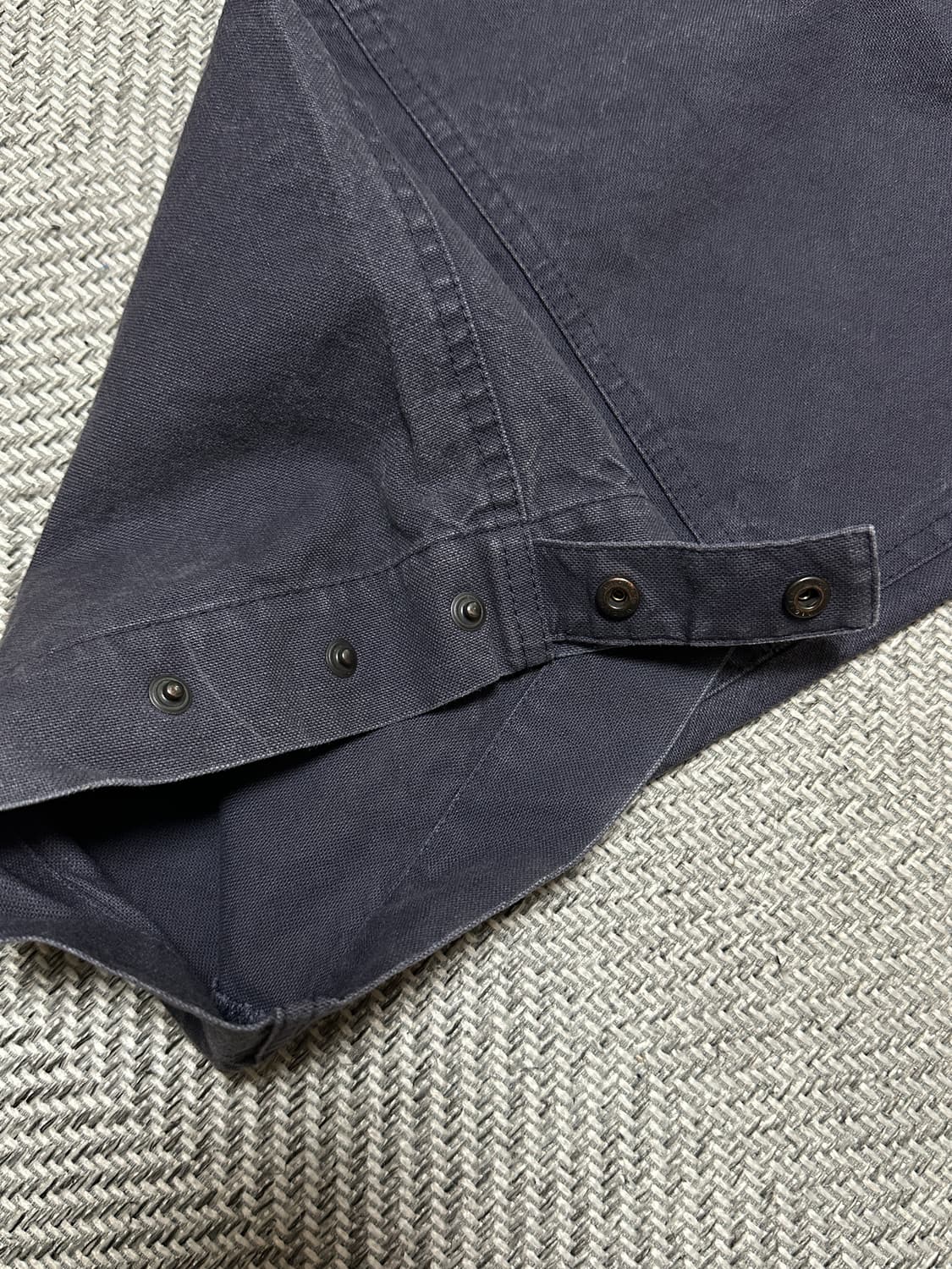 [S] 로우클래식 워시드 코튼 와이드 팬츠 그레이시 퍼플 상품이미지4