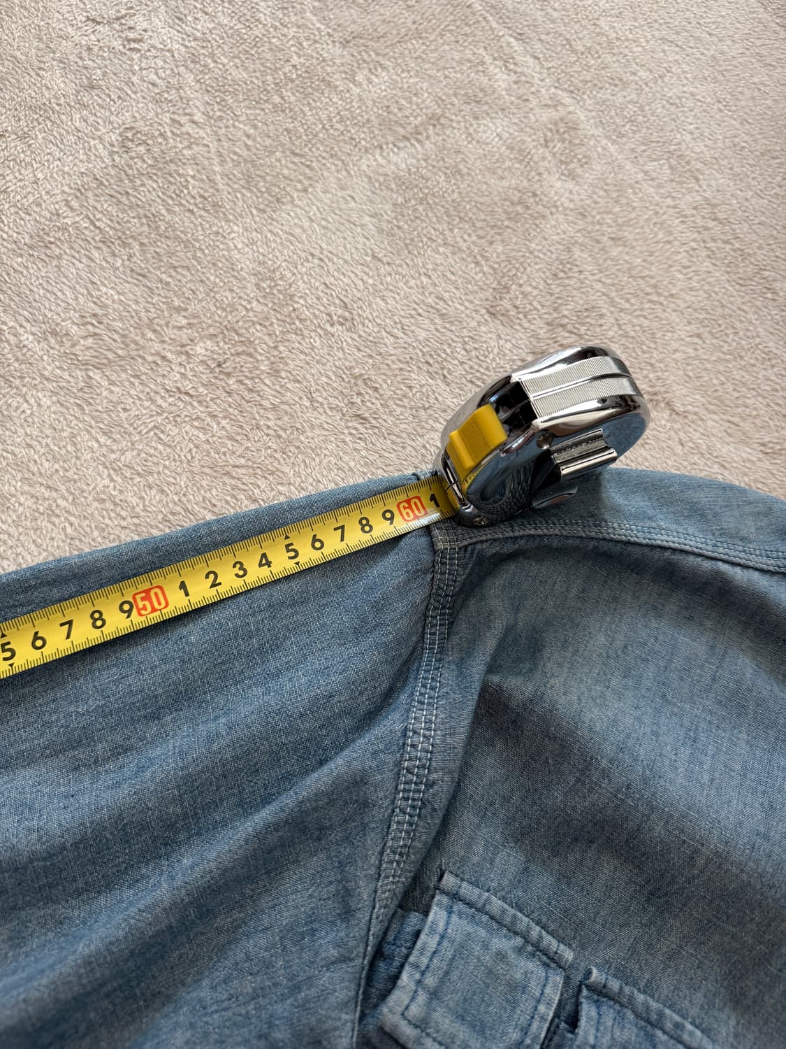 제너럴 리서치 1998 STYLE384 샴브레이 셔츠 상품이미지6