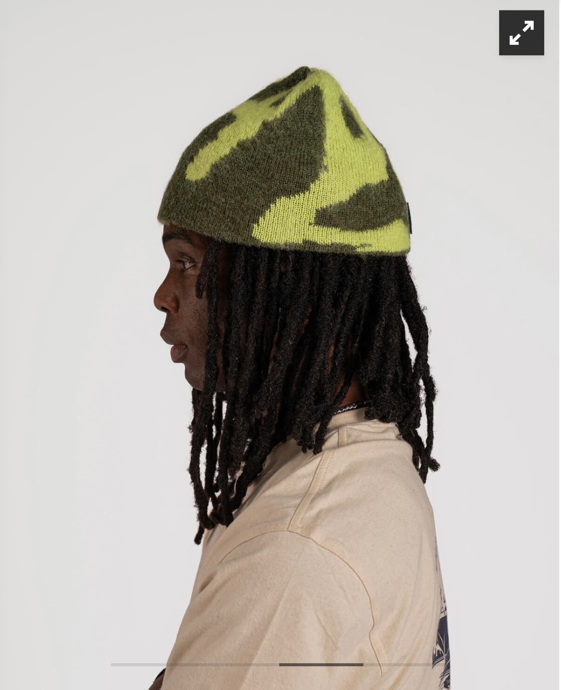 그라미치 벌리 러닝맨 모헤어 비니 상품이미지2