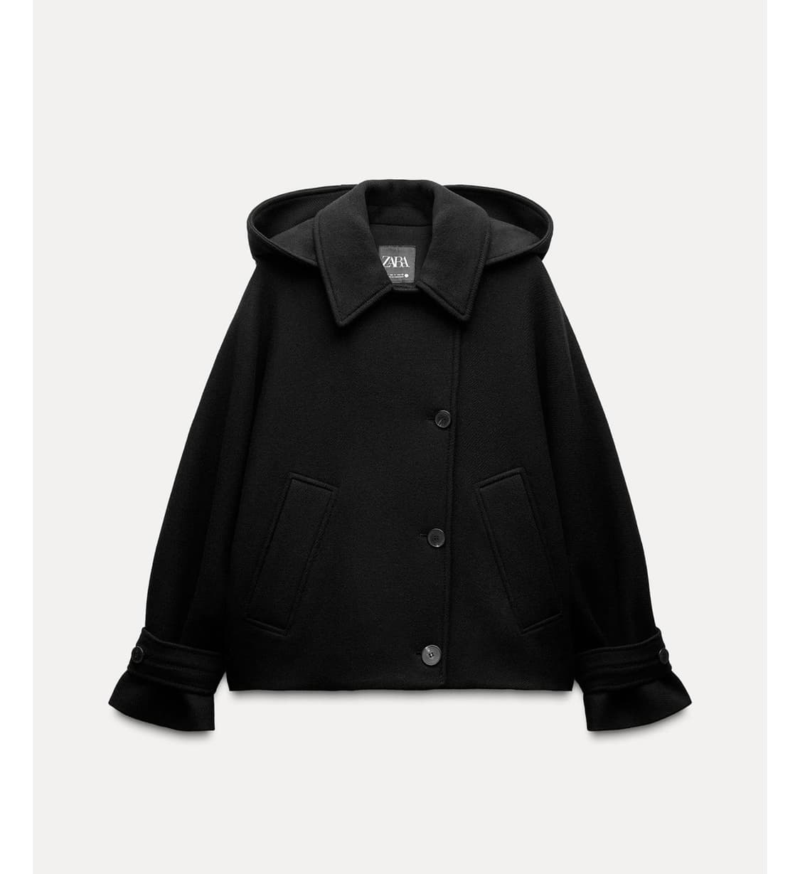 자라 케이프 코트 xs 상품이미지1