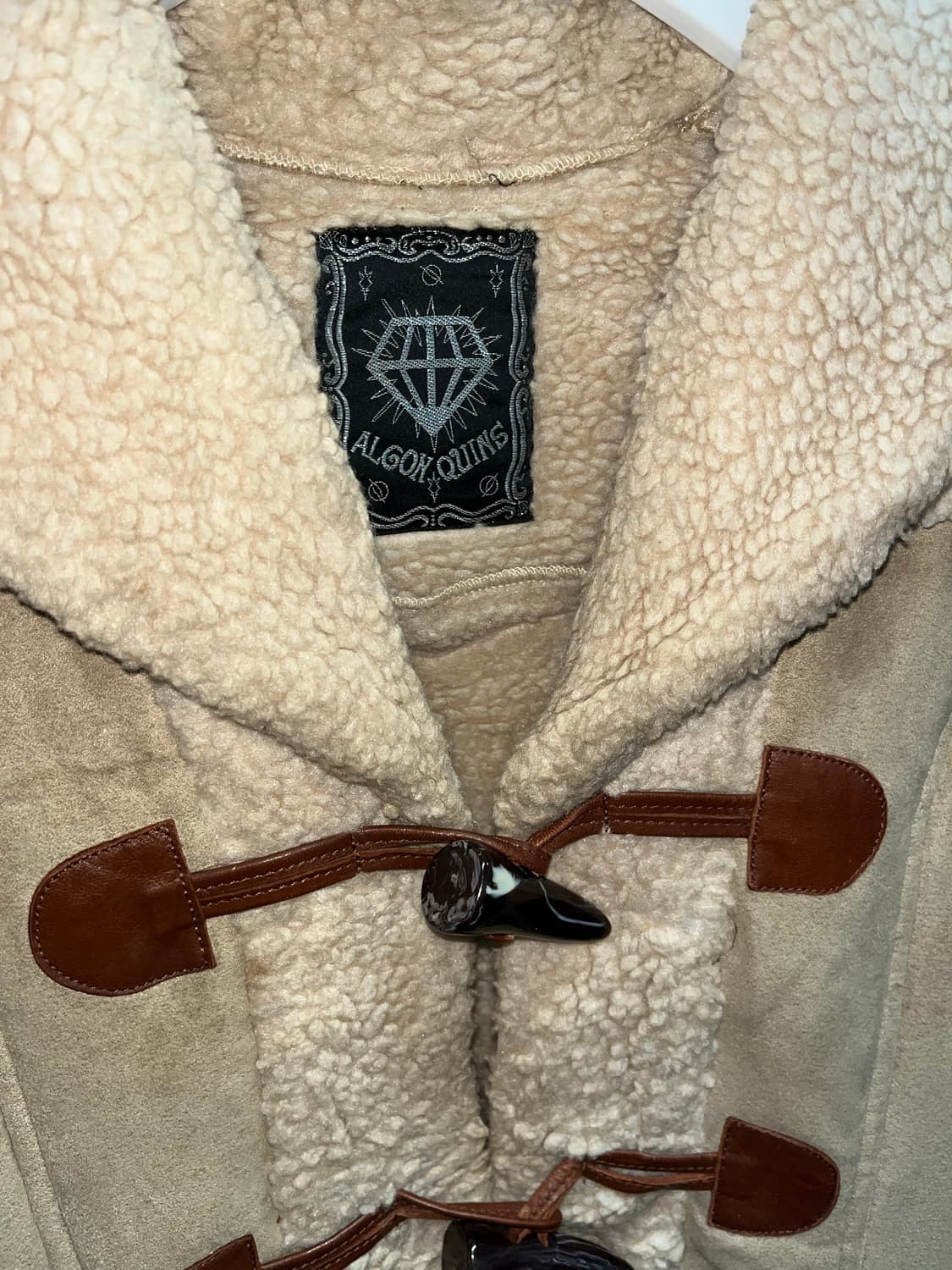 ALGONQUINS 스웨이드 더플 무스탕 코트 상품이미지9