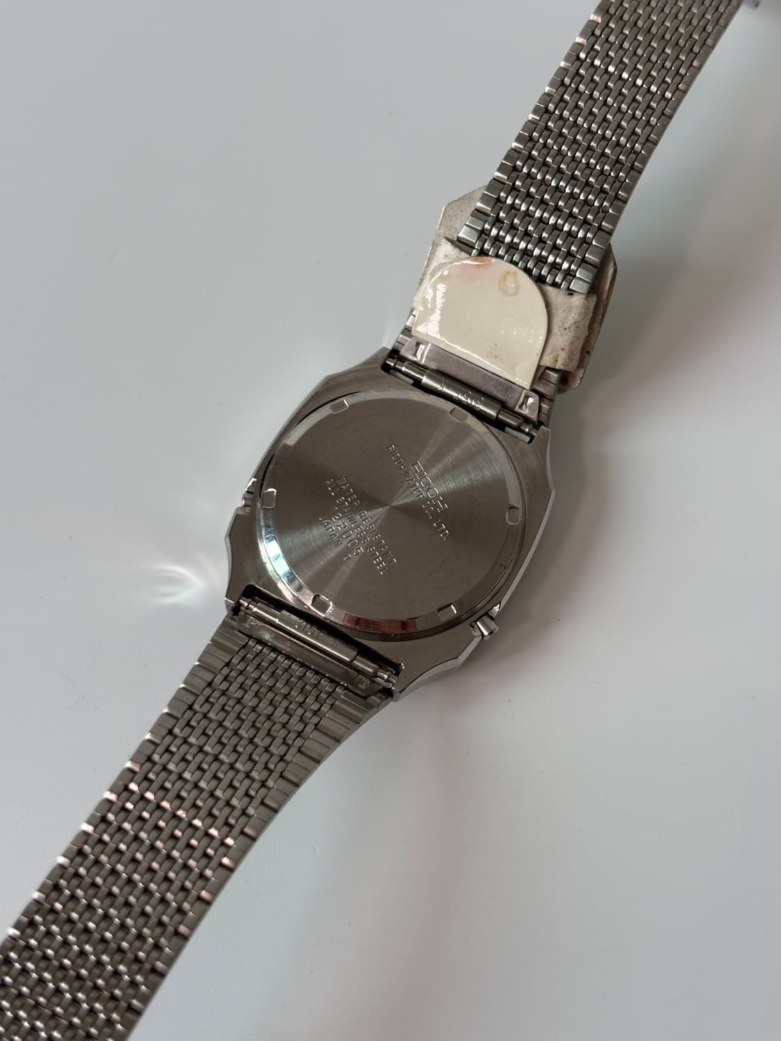 1980s Silver Square Ana-Digi Riquartz 상품이미지7