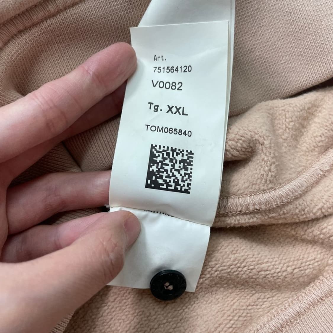  STONE ISLAND 후디 피치 XXL 상품이미지5