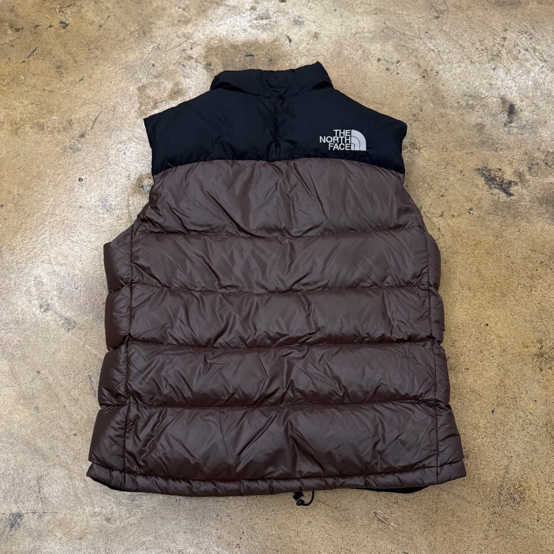 노스페이스 초코 브라운 패딩 조끼  상품이미지3
