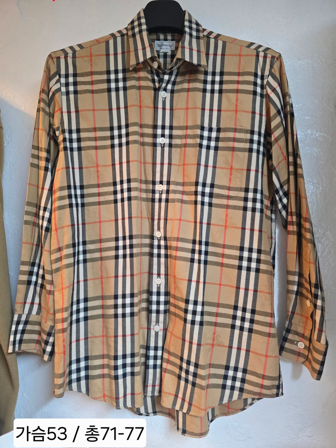 버버리 노바체크셔츠 상품이미지1