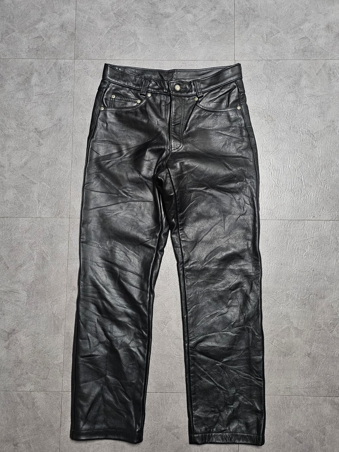 Schott N.Y.C 레더 팬츠  상품이미지1