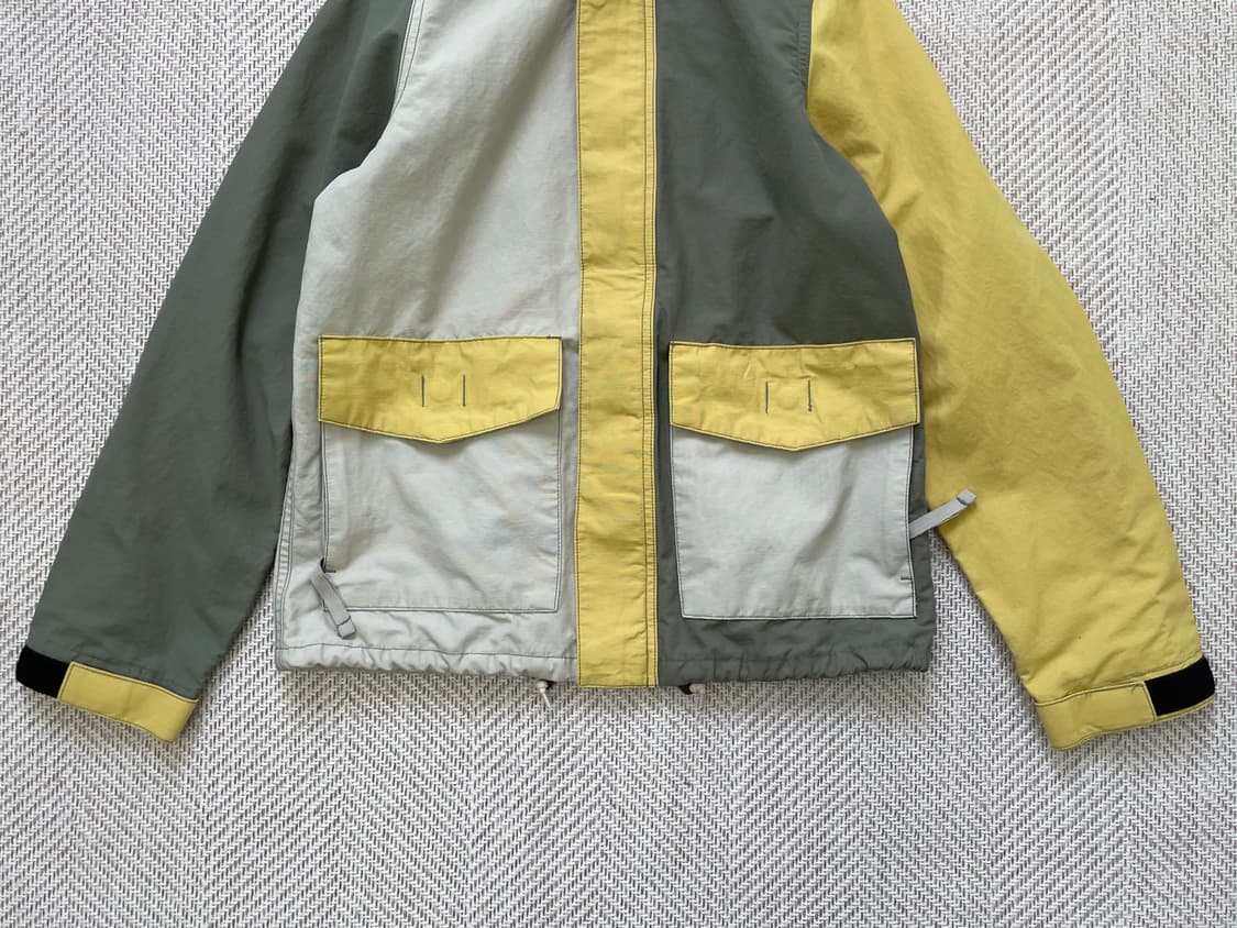 빈티지 필드코어 배색 패널 후드 필드 재킷 J04166 상품이미지3