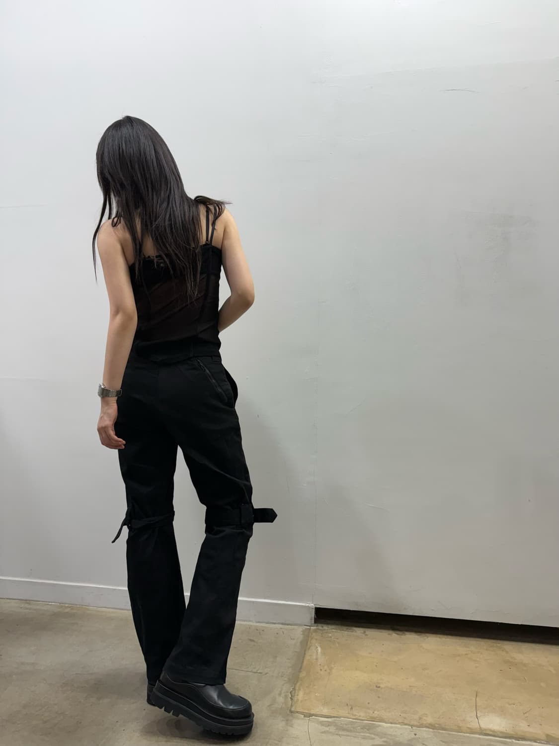 X-Girl 멀티웨이 지퍼 디테일 팬츠 상품이미지8