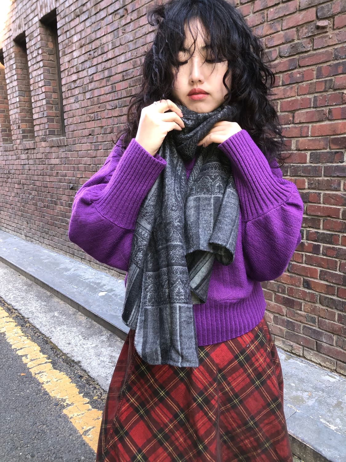 Balenciaga grey muffler 상품이미지4