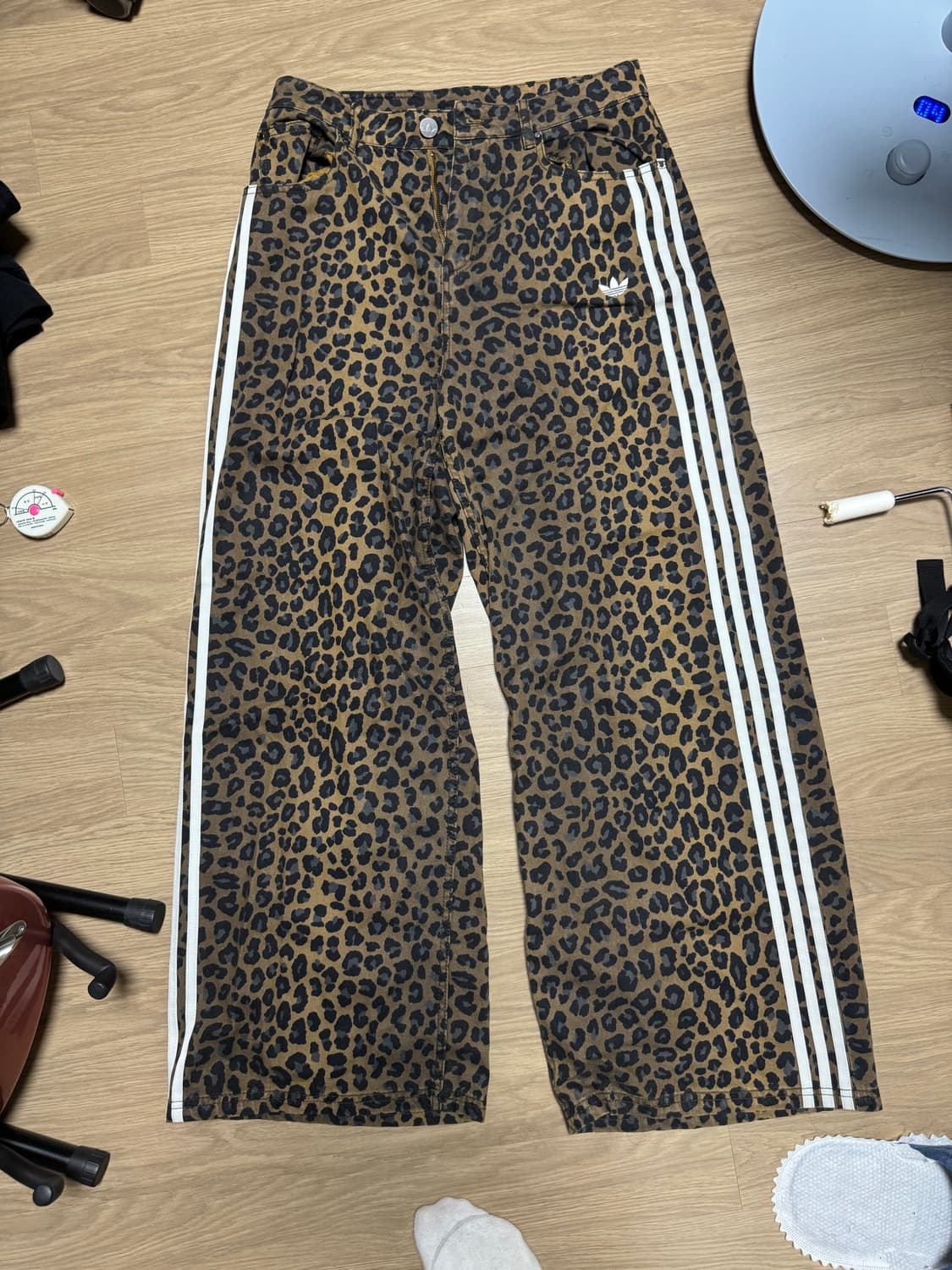 아디다스 데님 루즈 팬츠 레오파드(KA2680) 상품이미지3
