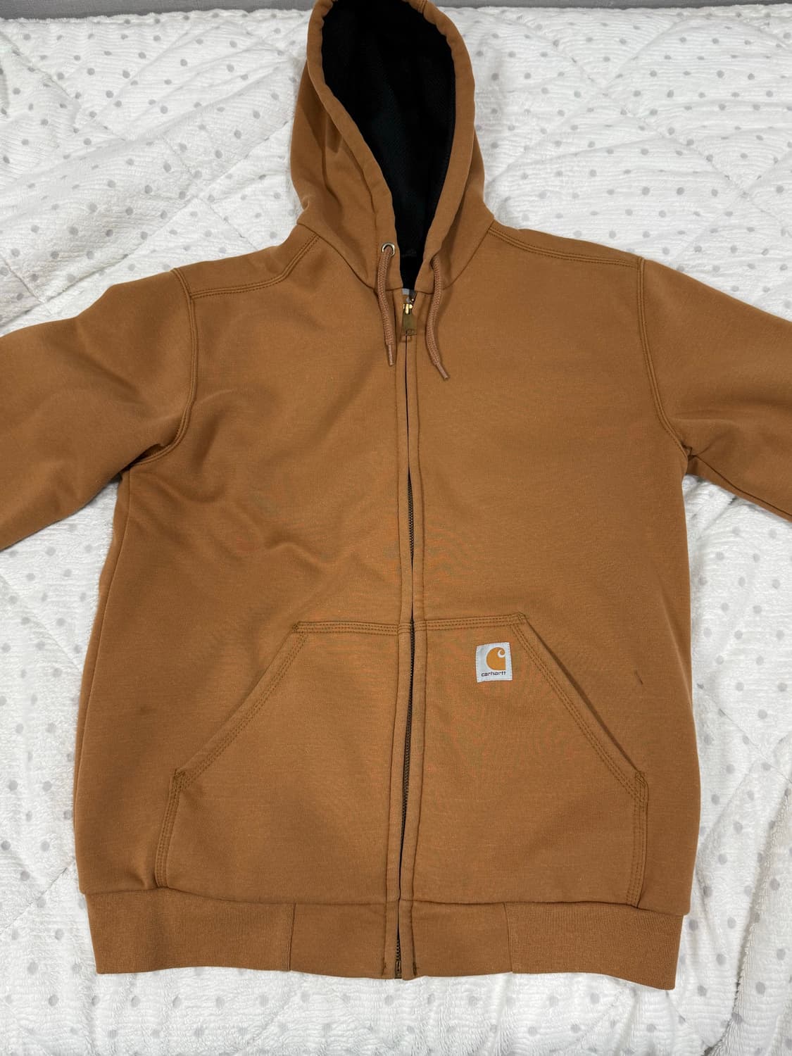 칼하트 100632-211 써멀 후드집업 S 상품이미지1