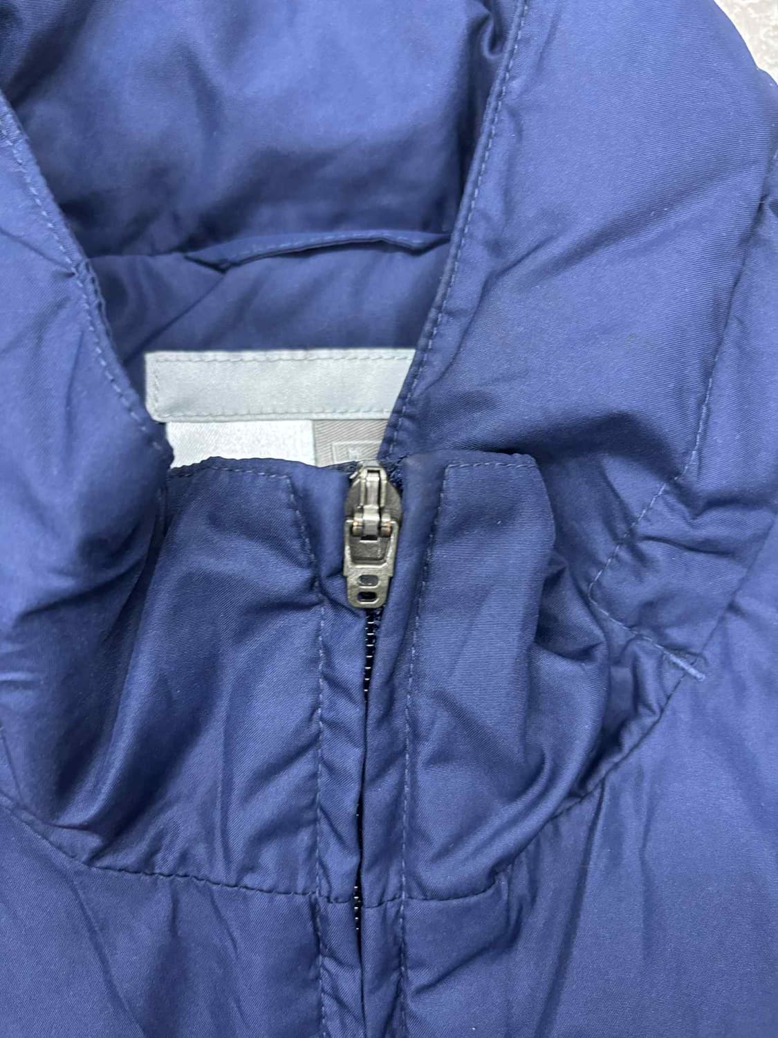 나이키 솔로 스우시 파이핑 네이비 올드스쿨 윈드브레이커 자켓 바람막이 희 상품이미지7