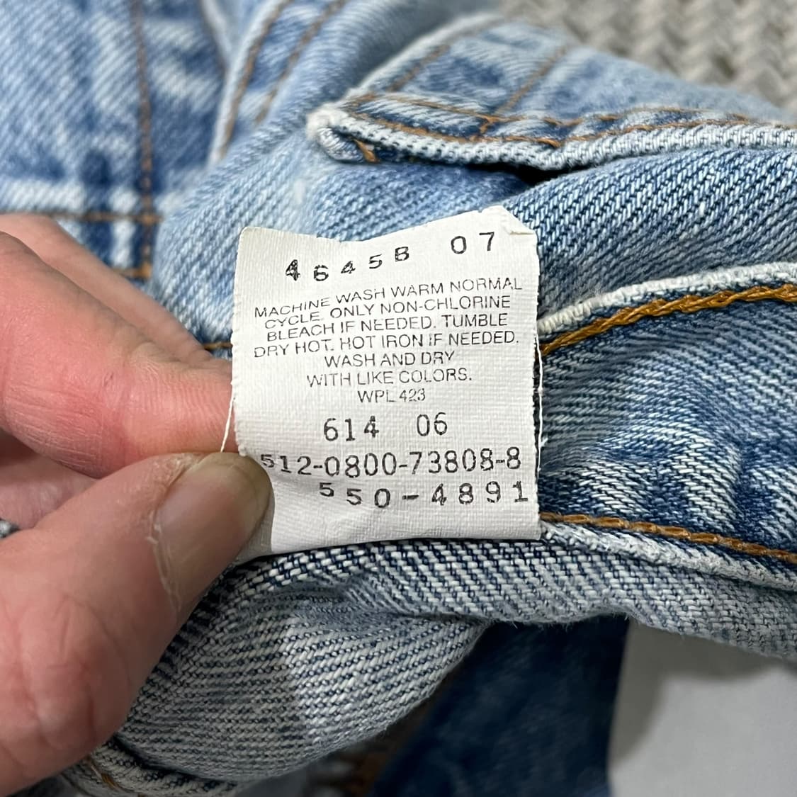 usa 리바이스 550 데님팬츠 s08152 상품이미지10