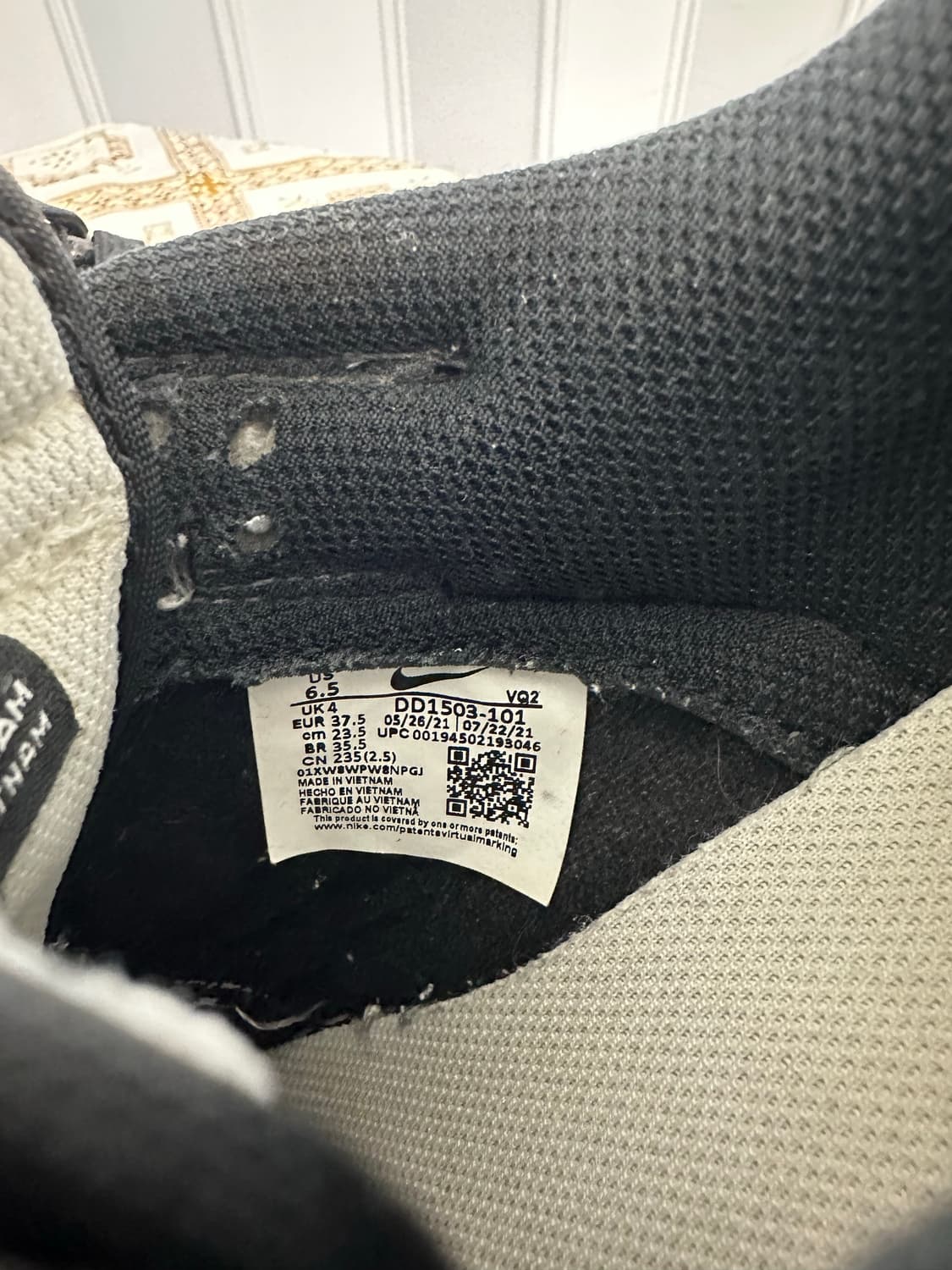 나이키 덩크 로우 범고래 235 상품이미지3