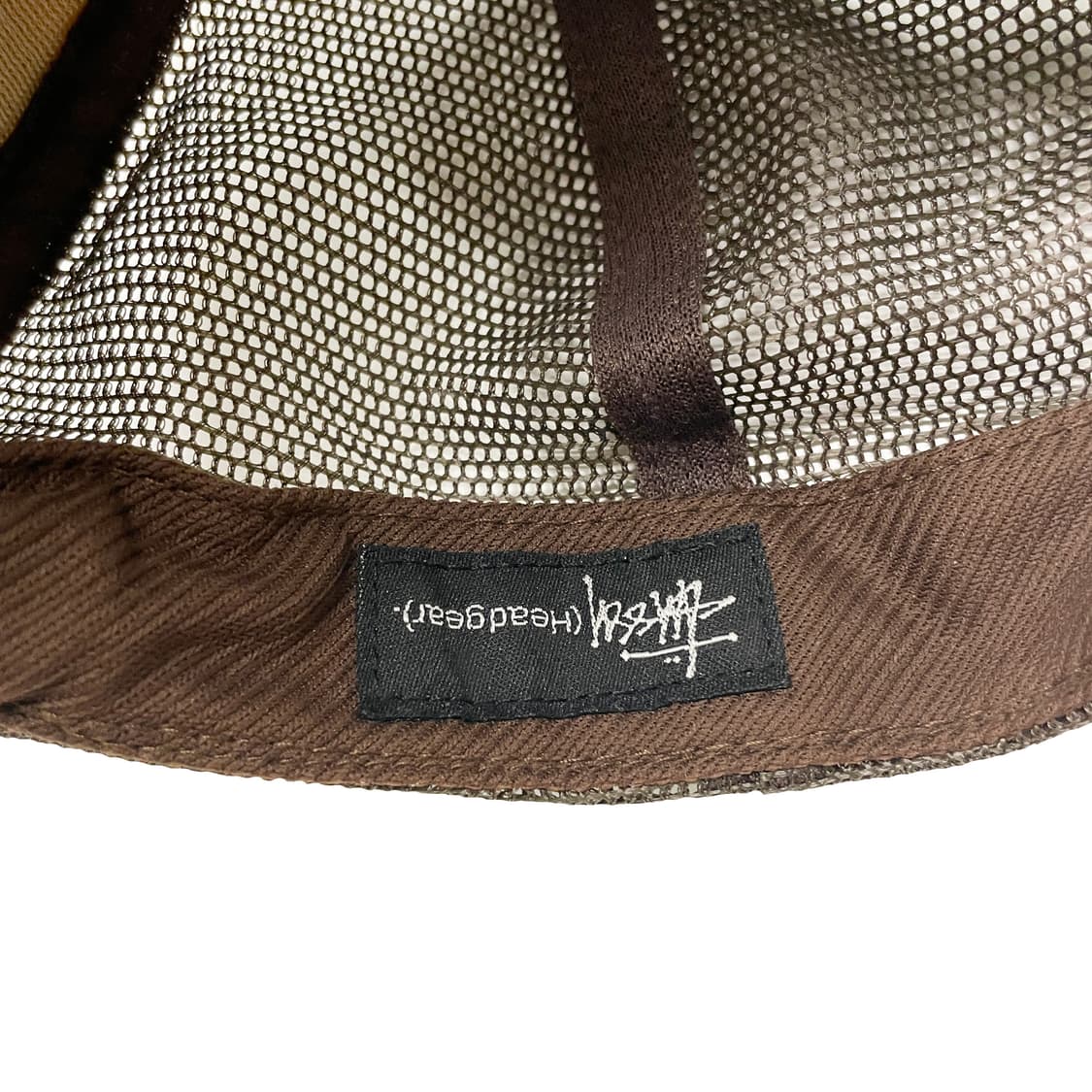 스투시 음각 로고 메쉬캡 카모 상품이미지5