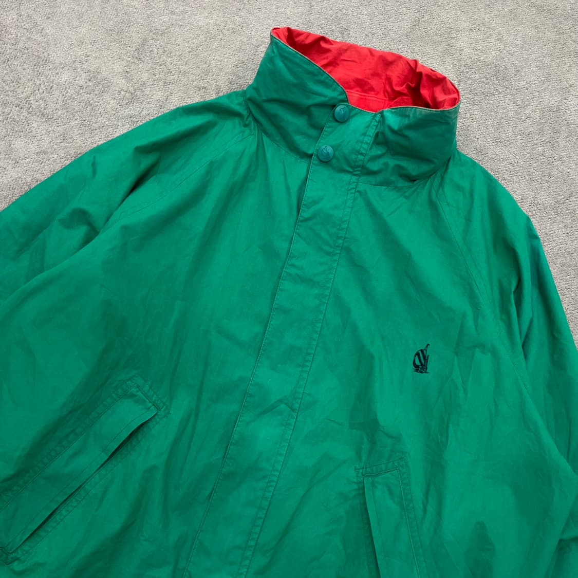 110 노티카 컬러블록 리버시블 바람막이 자켓 상품이미지7