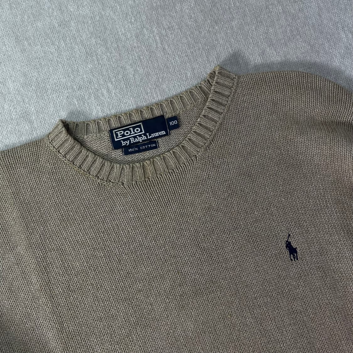 105 폴로랄프로렌 00S 코튼 니트 상품이미지2