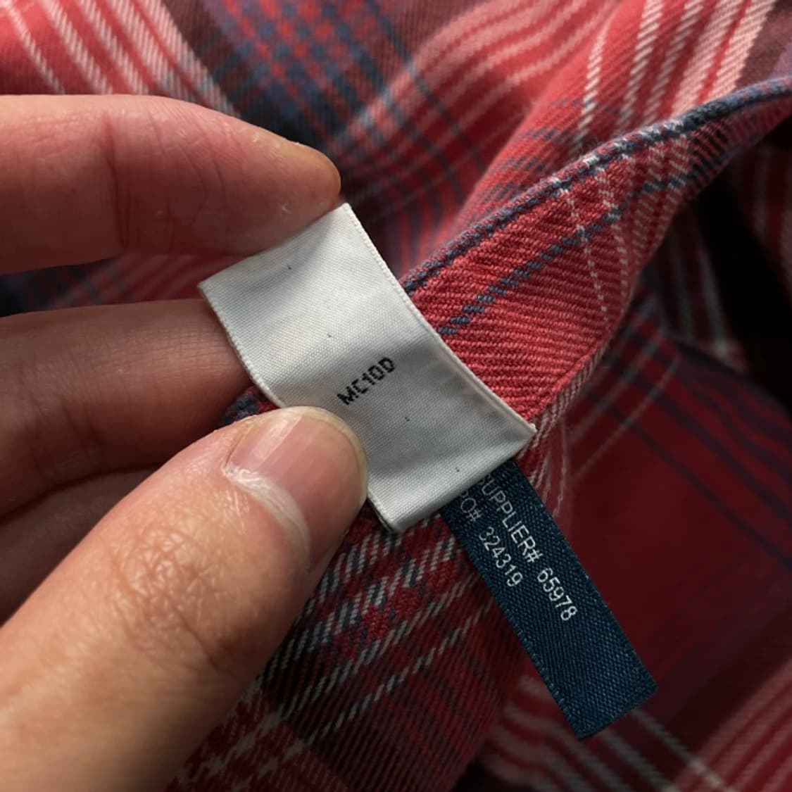 105 폴로 타탄체크 워크셔츠  상품이미지4