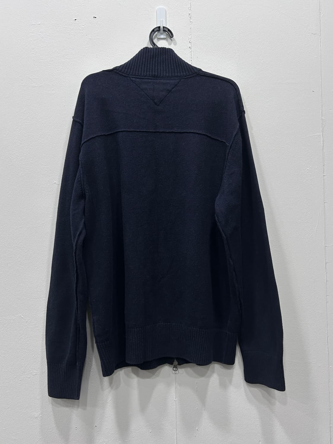 타미힐피거 니트 집업 가디건 남성 XL 105 네이비 상품이미지2