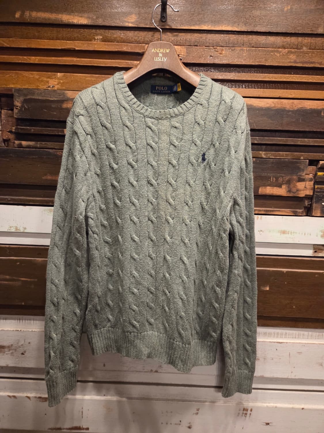 폴로랄프로렌 케이블니트 상품이미지1