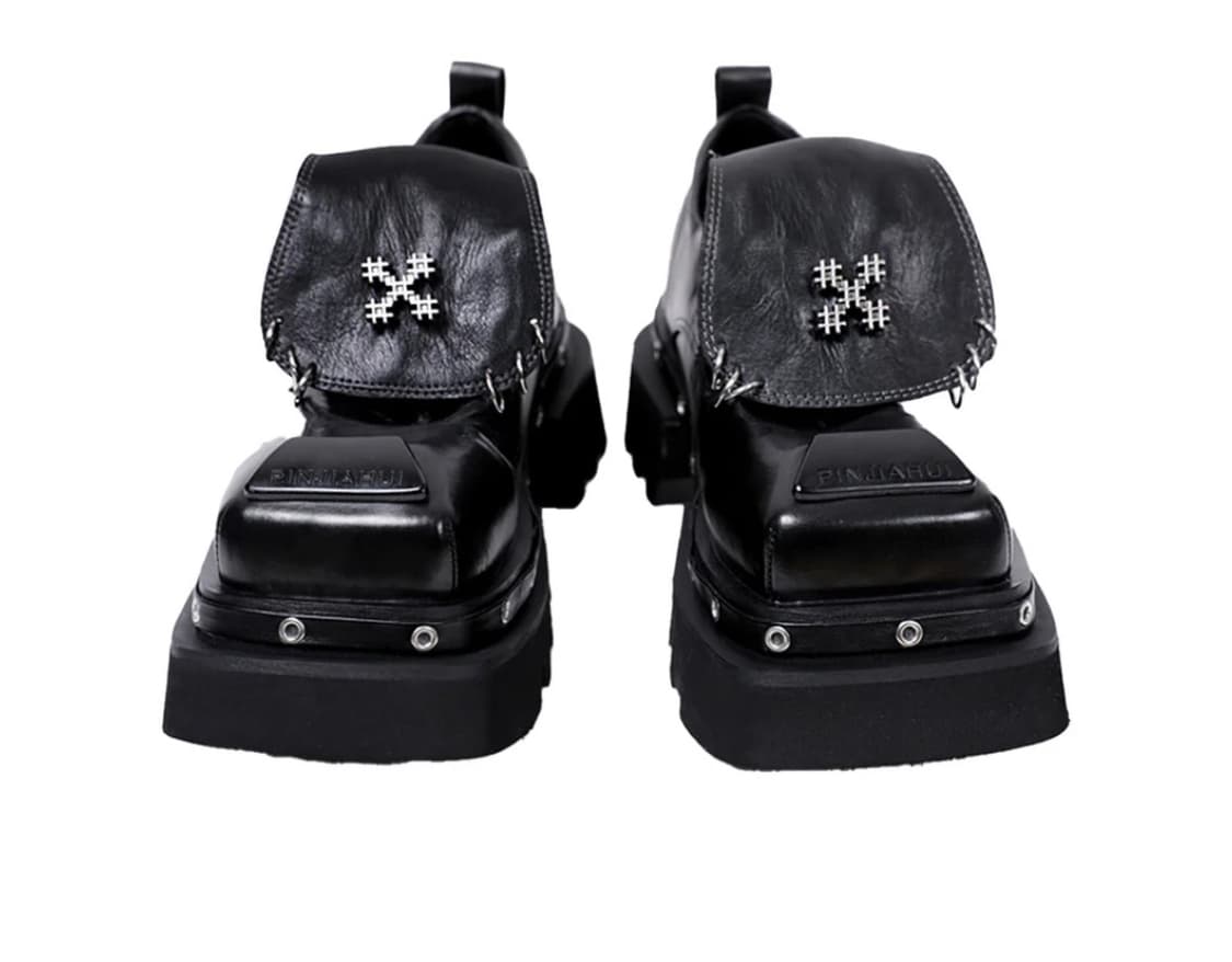 펑크 청키힐 더비 블랙 245 상품이미지6