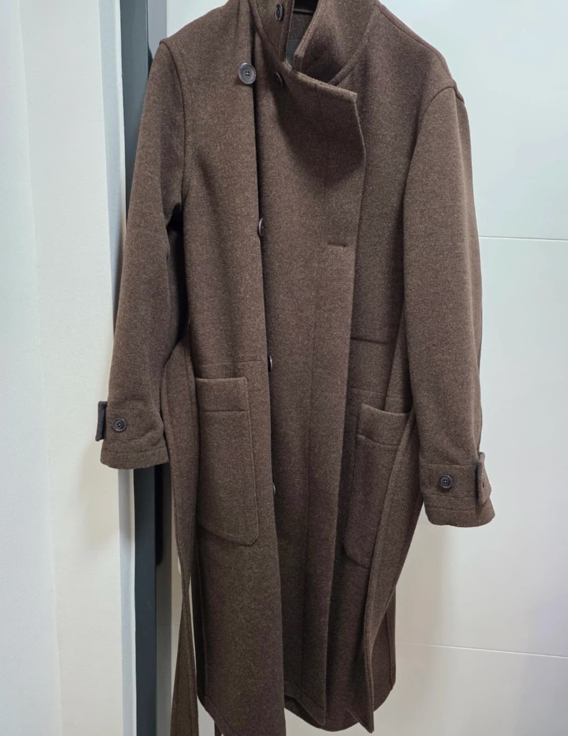 LEMAIRE 르메르 랩코트 24FW 브라운 XS 상품이미지2