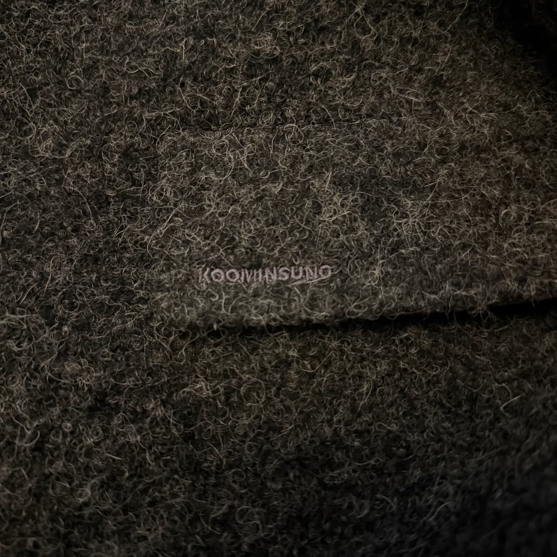 구민성 울 알파카 숏 자켓 상품이미지3