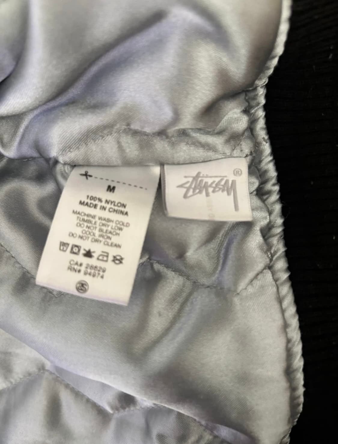 스투시 자켓 항공점퍼 블루종 ma-1 상품이미지7