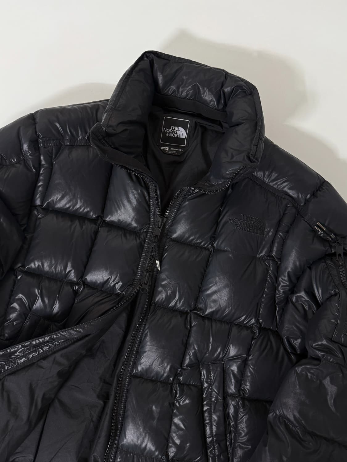 노스페이스 루즈핏 해외판 구스다운 블록 투웨이 패딩 상품이미지5