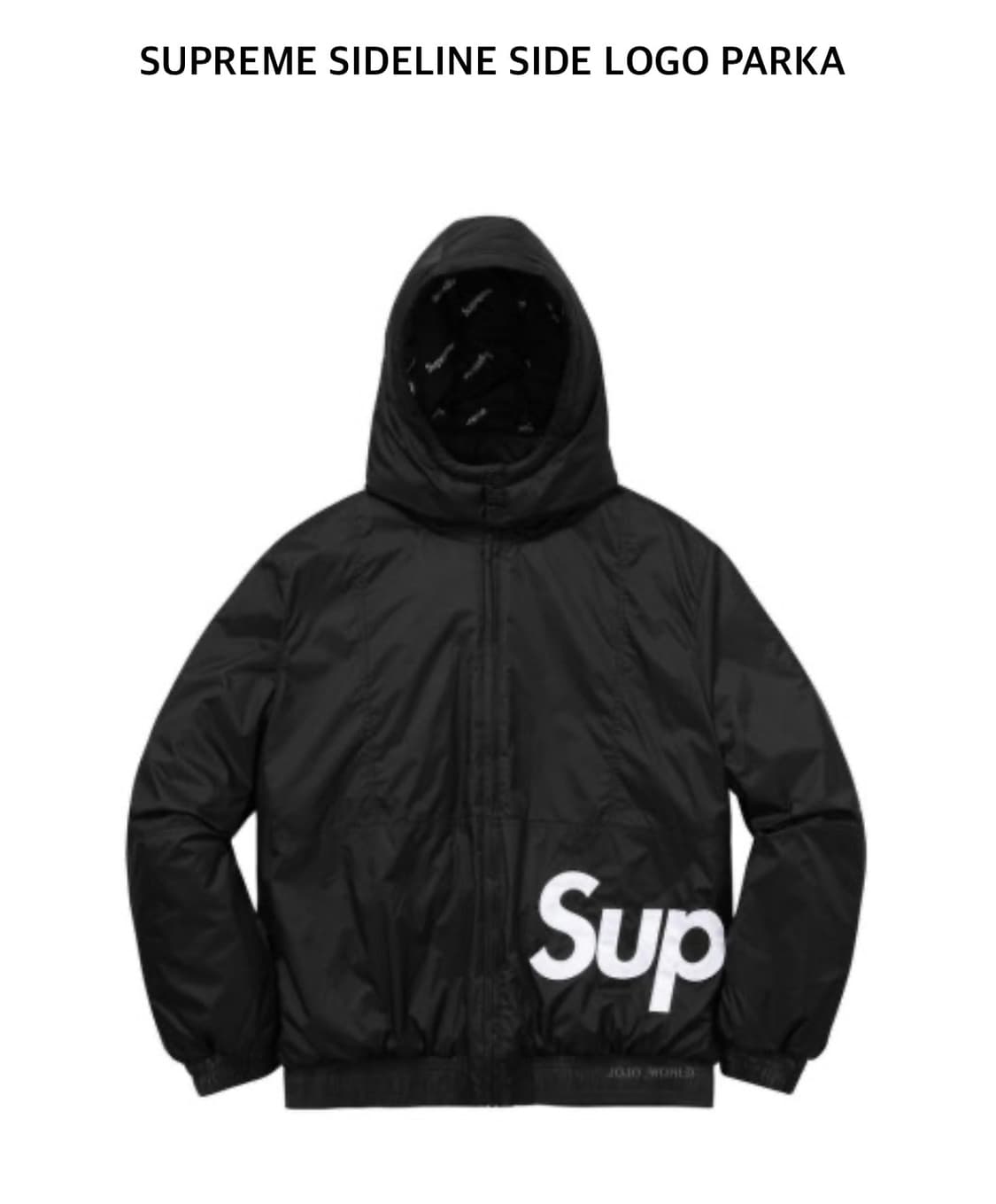 슈프림 16FW 사이드라인 투톤 패딩 자켓 L 상품이미지4