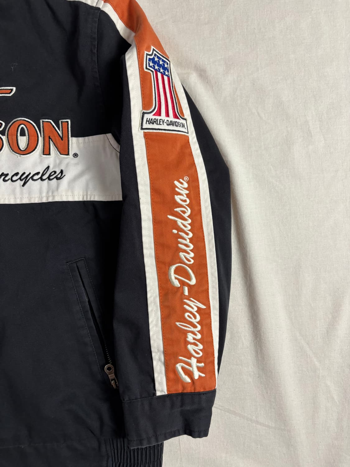90s Harley Davidson 할리데이비슨 자켓 M 상품이미지5