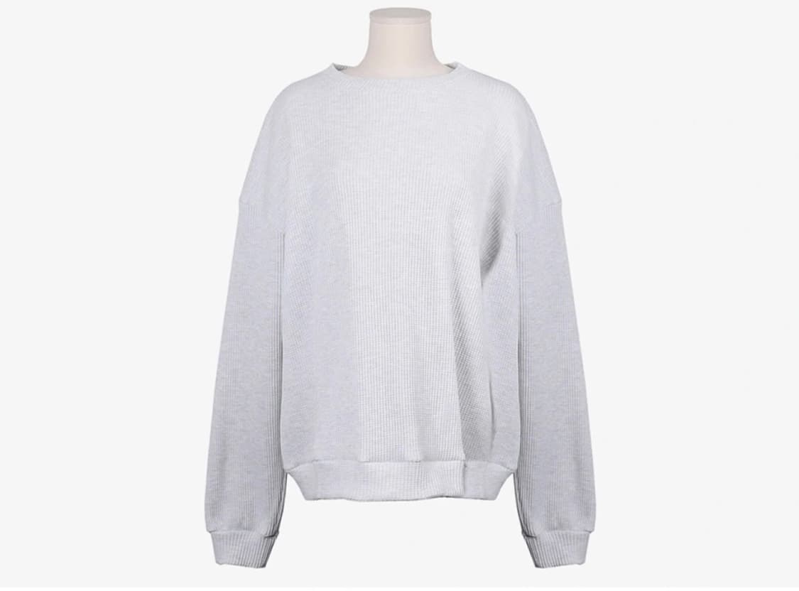 트렌디어패럴 와플맨투맨 새상품 상품이미지10